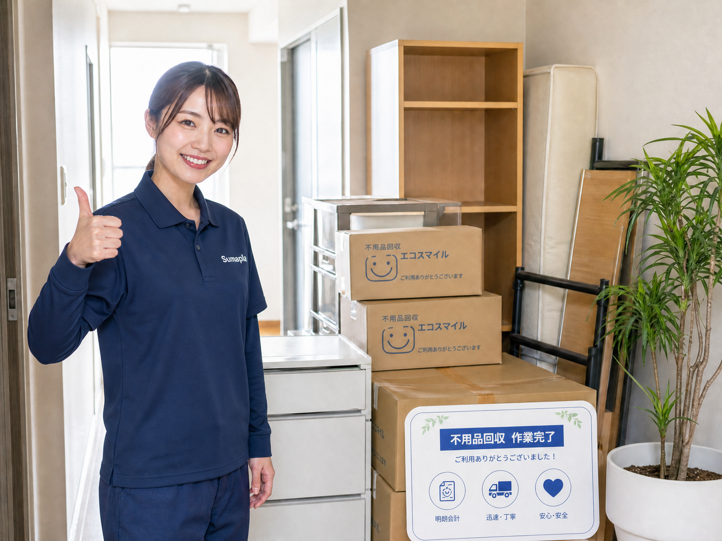 不用品回収・法人大量対応